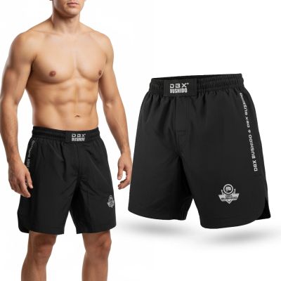 18. Schwarze DBX Bushido MMA-Shorts