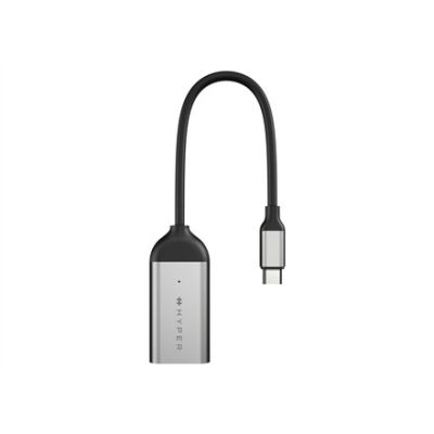 6. HYPER HD-H8K USB Typ-C HDMI Edelstahl