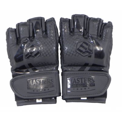 6. MMA Masters Handschuhe GFT-MATT-SCHWARZ M 01312-01M