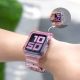 10. Silikonband Armband Armband Gehäuseband Lichtset Für Apple Watch 38mm - Gelb