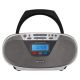 AIWA Boombox BBTU-400SL CD/FM RDS/USB/BT silber