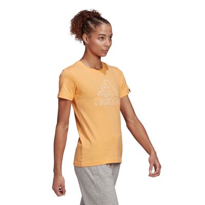 4. adidas T-Shirt mit Blumen-Grafik und Umrissen W GL1030