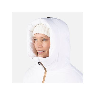 10. Rossignol W Ventina Bomber Daunenjacke Weiß