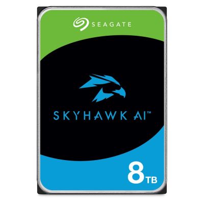 Seagate Skyhawk AI ST8000VE001 Festplatte (8 TB; 3,5 Zoll; 256 MB; 7200 U/min)