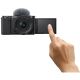 4. Sony ZV-E10 + E PZ 16-50mm F3.5-5.6 OSS II spiegellose Kamera, 24,2 MP CMOS, 6000 x 4000 px, Schwarz