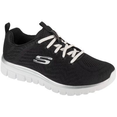 Skechers Graceful - Get Connected 12615W-BKW Schwarz 36