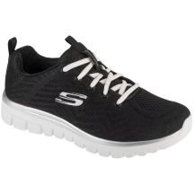 Skechers Graceful - Get Connected 12615W-BKW Schwarz 36