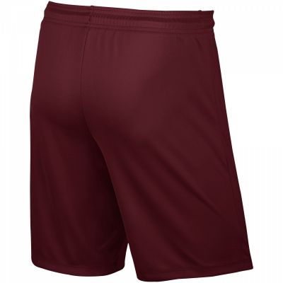 Nike Park II Junior Fußballshorts in dunkelrot