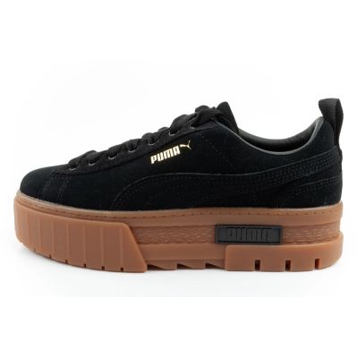 2. Puma Mayze Damen Sportschuhe Sneakers Plateau schwarz modisch Leder