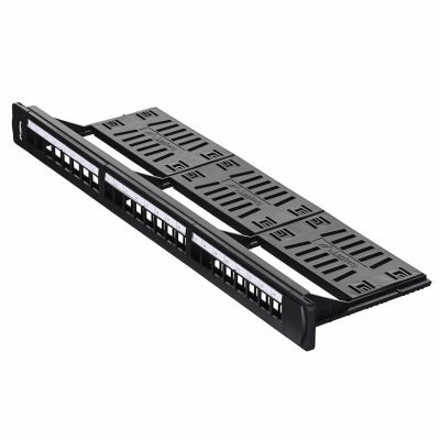 5. Patchpanel Lanberg PPKS-1124-B (1HE; 19")