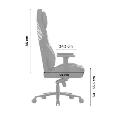 12. Gamingstuhl Huzaro Force 8.3 Carbon Black