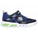 Skechers FLEX-GLOW Marineblaue Kinder-Sportschuhe (90542L-BBLM)