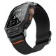 4. Spigen Lite Fit Pro Armband + Displayschutzfolie aus gehärtetem Glas für Apple Watch Ultra 49 mm – Schwarz
