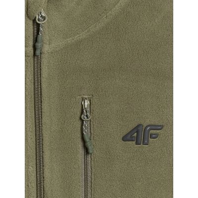 8. Herren-Fleecepullover mit Stehkragen Regular Fit 4F 4FRMM00TFLEM435-43S