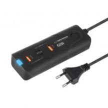 ESPERANZA LADEGERÄT 60W 2X USB-C PD 30W / 2X USB-A QC 3.0 18W EZC109