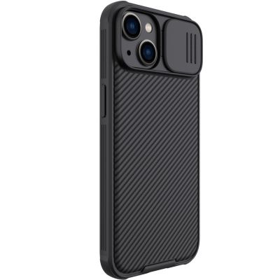 3. Nillkin CamShield Pro Magnetische Hülle iPhone 14 Plus Cover Kameraschutz Schwarz (mit MagSafe)