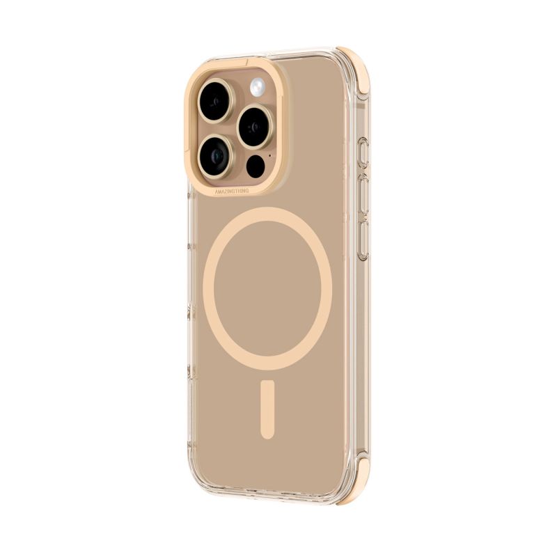3. AmazingThing Omni Mag Case für iPhone 16 Pro – Roségold