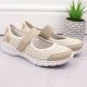 31. Bequeme Rieker W RKR575A Lochmusterschuhe, beige