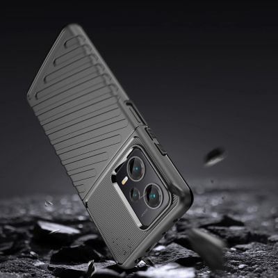 3. Thunder Case Hülle für Xiaomi Redmi Note 12 Pro+ Silikonhülle schwarz