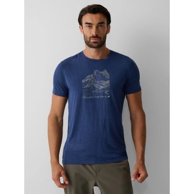 4. Trekking-T-Shirt für Herren aus Bambusfaser 4F 4FRAW26TFTSM2963-32M