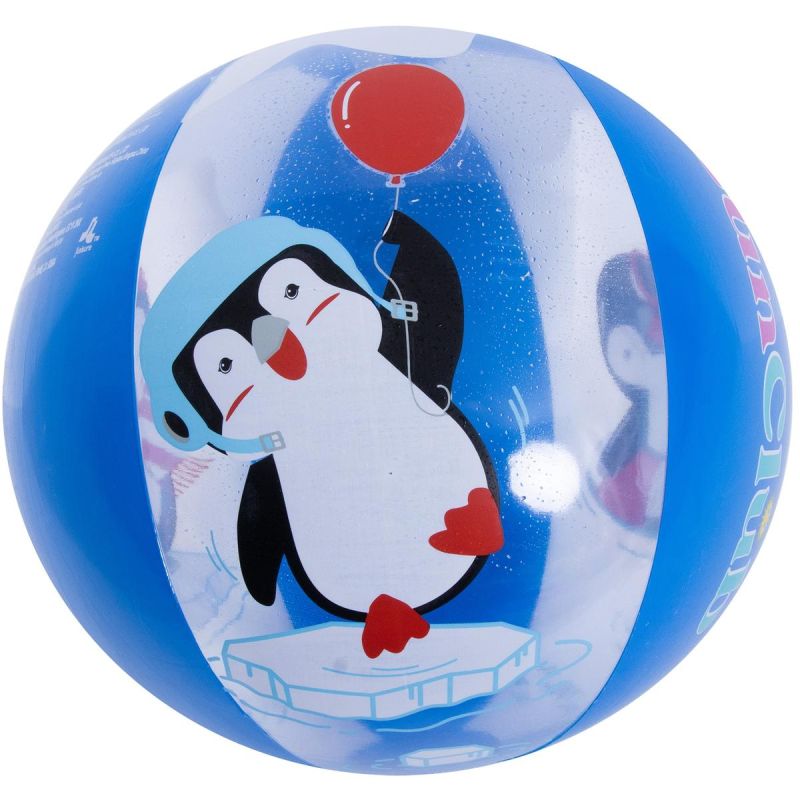 5. Aufblasbarer Strandball 50 cm Pinguin Magic Ink 53060