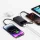 5. Baseus EnerFill FC31 20000mAh 45W Powerbank mit Display, USB-C- und Lightning Kabeln – Schwarz