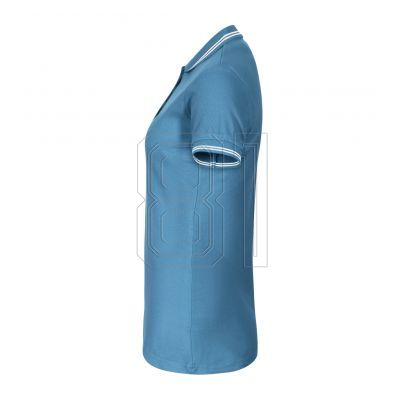 9. Adler Urban W MLI-22014 azurblaues Poloshirt