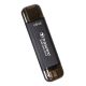 3. Transcend ESD310C Thunderbolt-Technologie, 128 GB, USB Typ-A / USB Typ-C, USB 3.2 Gen 2x2, Schwarz