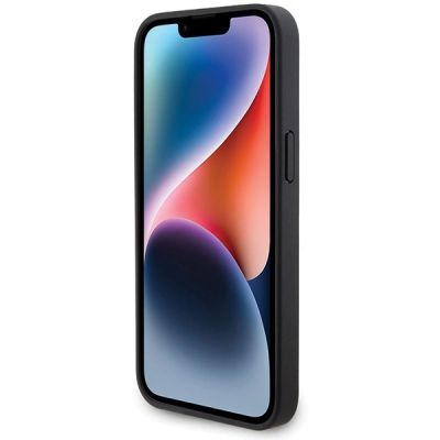 5. BMW Leder-Carbon-Hülle für iPhone 15 Pro Max – schwarz