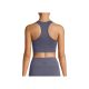 3. CASALL Essential Block Seamless Sport Top Blau