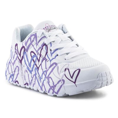 6. Skechers JGoldcrown: Uno Lite - Spread the Love Jr 314064L-WLPR Schuhe