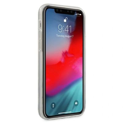 7. BMW Hardcase Schutzhülle mit aufgedrucktem Logo für iPhone 12 / 12 Pro – Schwarz