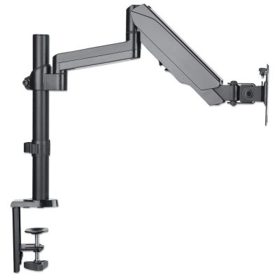 4. MANHATTAN Monitorhalterung für 17-32" LCD 8kg Schreibtisch Gasdrehgelenk