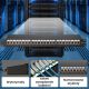 12. Extralink CAT6A STP | Patchpanel | 24 Ports