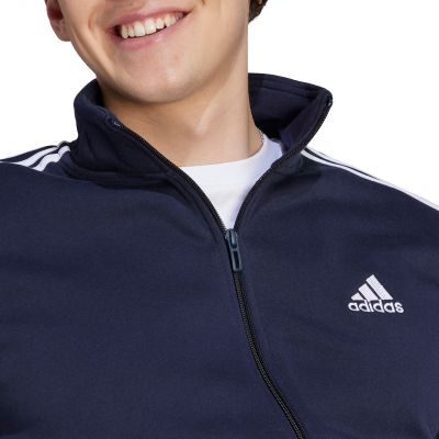 7. adidas Basic 3-Streifen Fleece M Trainingsanzug IJ6064