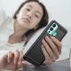 7. Carbon Case Hülle für Infinix Hot 12 Play NFC / Hot 12 Play flexible Silikon-Carbon-Hülle schwarz