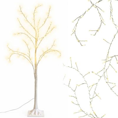 DEKORATIVER LED-BAUM 180 LED 150 CM WEISS LUCA