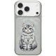 Nimmy Lucky Fashion Cat MagSafe Hülle für iPhone 17 Pro - Grau