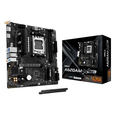 6. Asrock A620AM-X WLAN-Mainboard