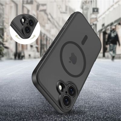 5. Tech-Protect BasicMag MagSafe Case für iPhone 17 - Mattschwarz