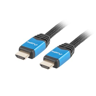2. Lanberg Premium CA-HDMI-20CU-0010-BL Kabel (HDMI M - HDMI M; 1 m; schwarz)