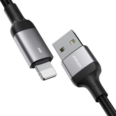 9. Joyroom Extraordinary Series A10 USB-A / Lightning 2,4A-Kabel 1,2 m – Schwarz