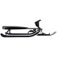 4. Schwarzer Schlitten Stiga Snowracer Curve – kelkka, musta