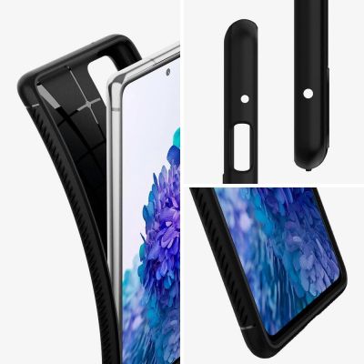 9. Spigen Rugged Armor Hülle für Samsung Galaxy S20 FE – Mattschwarz