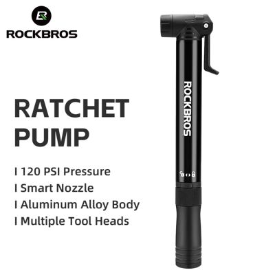 11. Rockbros 42320010001 Fahrradpumpe Handbuch + Schraubendreher – Schwarz