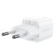 3. Acefast A73 Mini PD 20W GaN-Wandladegerät + USB-C-Kabel – Weiß