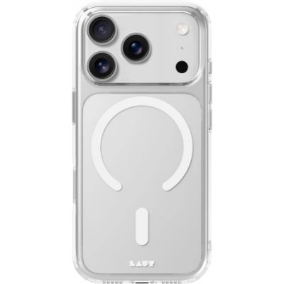 Laut Crystal Fluro MagSafe Case für iPhone 17 Pro Max - Transparentes Grau