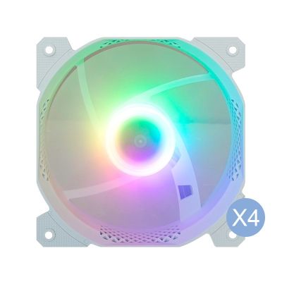 10. Montech AIR 100 ARGB, Micro-ATX, gehärtetes Glas – Weiß