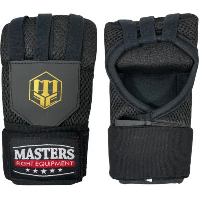 MASTERS BBŻ-GRIP Gel-Boxbandagen schwarz