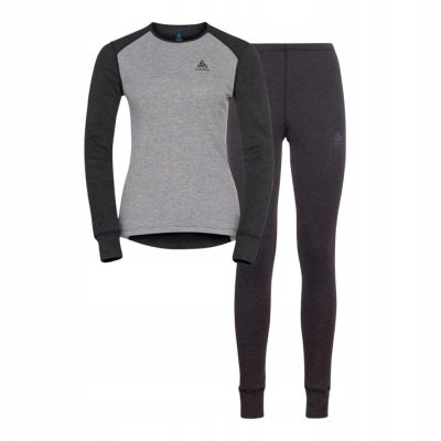 Thermounterwäsche - Odlo Set ACTIVE WARM Special Set Größe L Grau